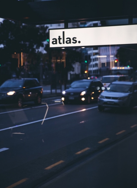 Atlas Street Sign