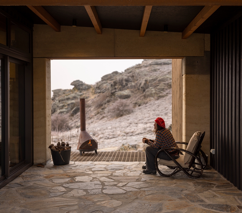 Veronica Alkema Stewart Rammed Earth House