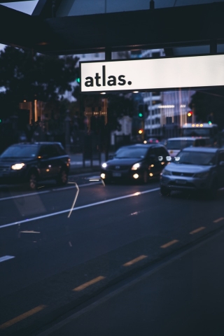 Atlas Street Sign