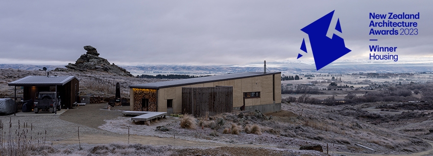 Ophir, Maniototo Rammed Earth House, NZIA Award Winner 2023, Housing