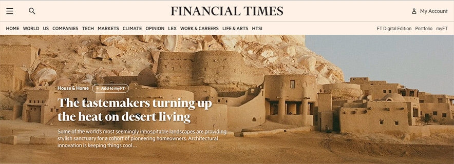Ophir - Desert living!